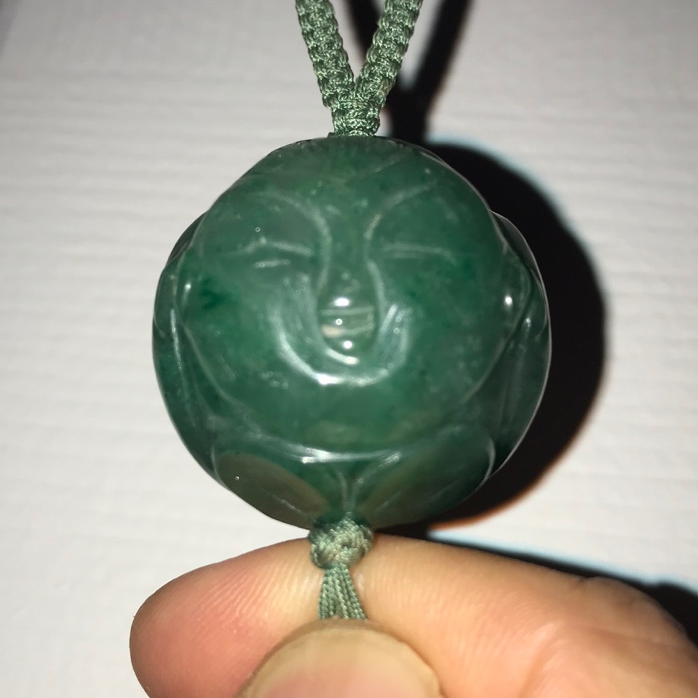Vintage jade necklace